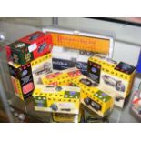 Selection of boxed Vanguards die-cast trucks, etc.