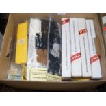 Selection of model railway coach kits and other