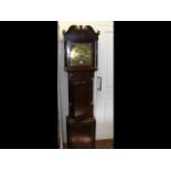 A 19th century eight-day Grandfather clock, having