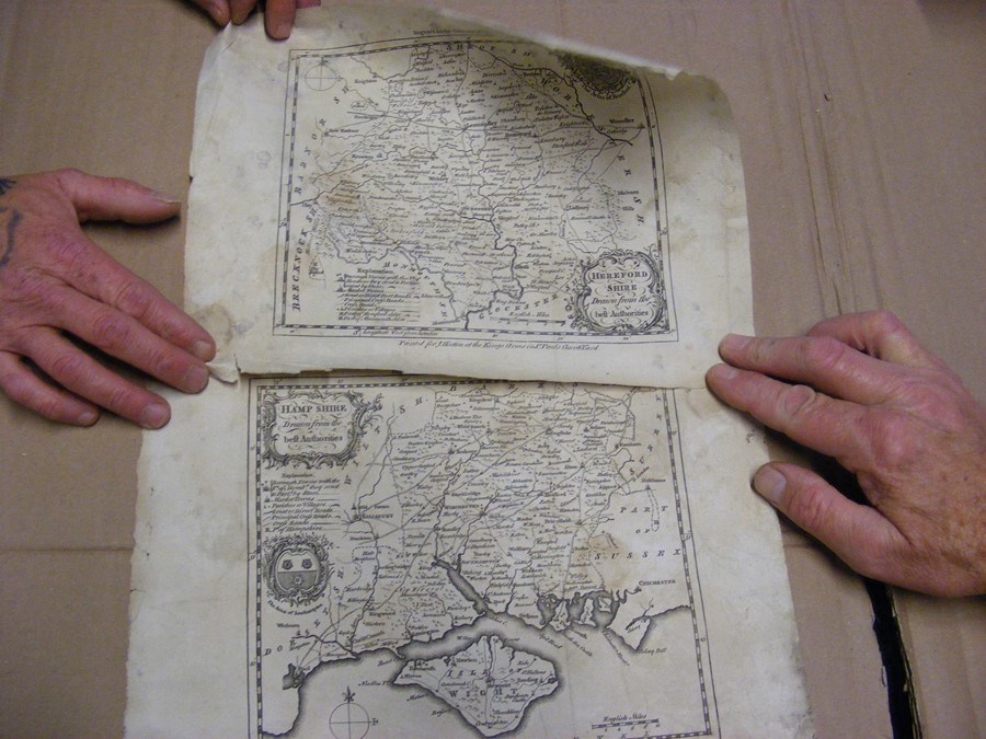 A folio of maps, including Germany, Prussia and early engravings - Image 29 of 32