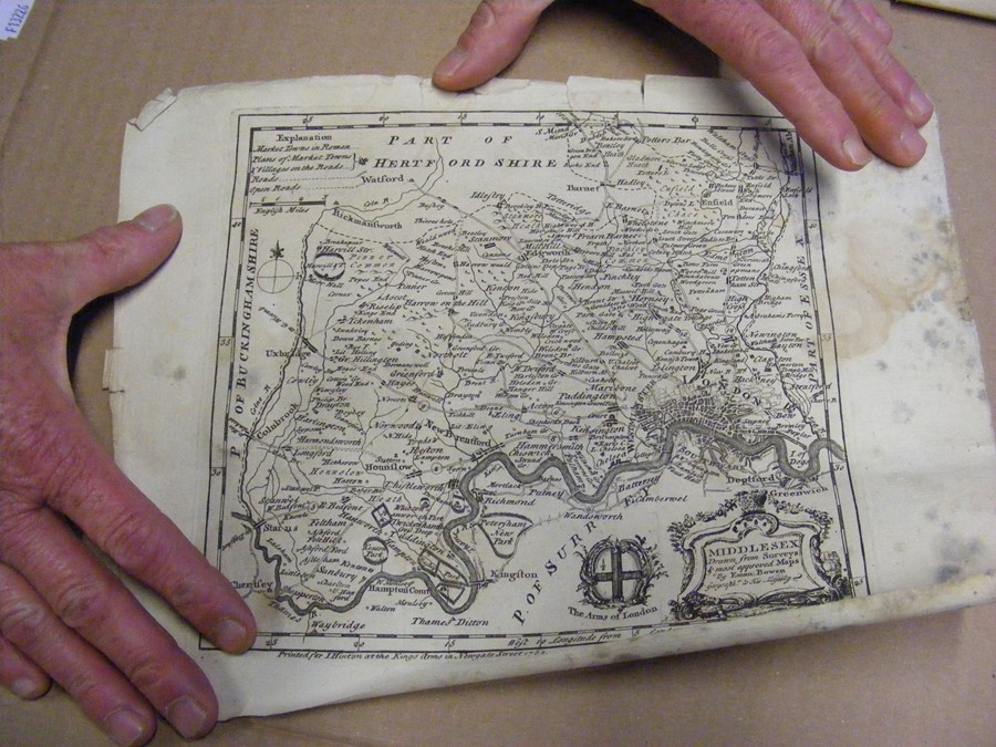 A folio of maps, including Germany, Prussia and early engravings - Image 22 of 32