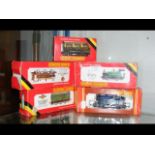 A boxed Hornby locomotive, together with others an