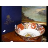 A Royal Worcester Golden Jubilee commemorative bow