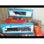 A boxed Airfix locomotive and tender, together wit