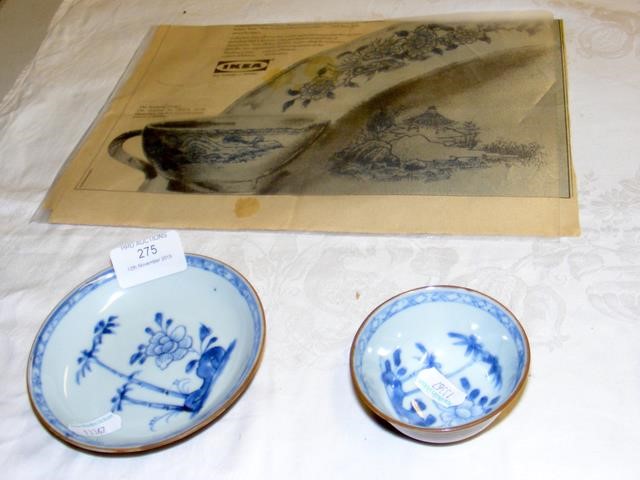 A Nanking Cargo cup and saucer