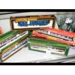 Selection of seven boxed Mainline and other carria