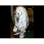 A Beswick model Old English Sheepdog - 33cm high