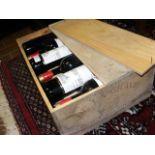 Twelve bottles of Chateau De La Grave in original