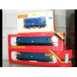 A boxed Hornby loco, together with two others