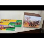 Two boxed Corgi fairground trucks, together with a