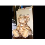 A boxed Steiff Teddy Bear - 1926 Replica - Brown