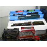Unboxed loco and tender, together with other locos