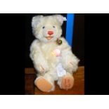 A collectable Steiff Bear 'Whitey' - 1998 - with g