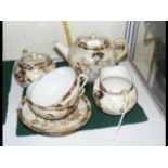 Oriental eggshell teaset