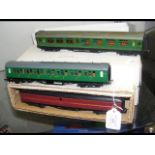 Selection of boxed model railway carriages