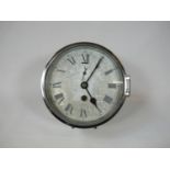 Henry Brown and Co of London Sestrel Porthole clock with Roman numeral dial