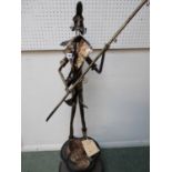 Large Handmade sculpture 'Opera Autentica' by Arrigianato Artistico, 116cm in Height