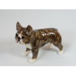 Winstanley Model of A French Bulldog signed to paw. Condition: Repair to underside