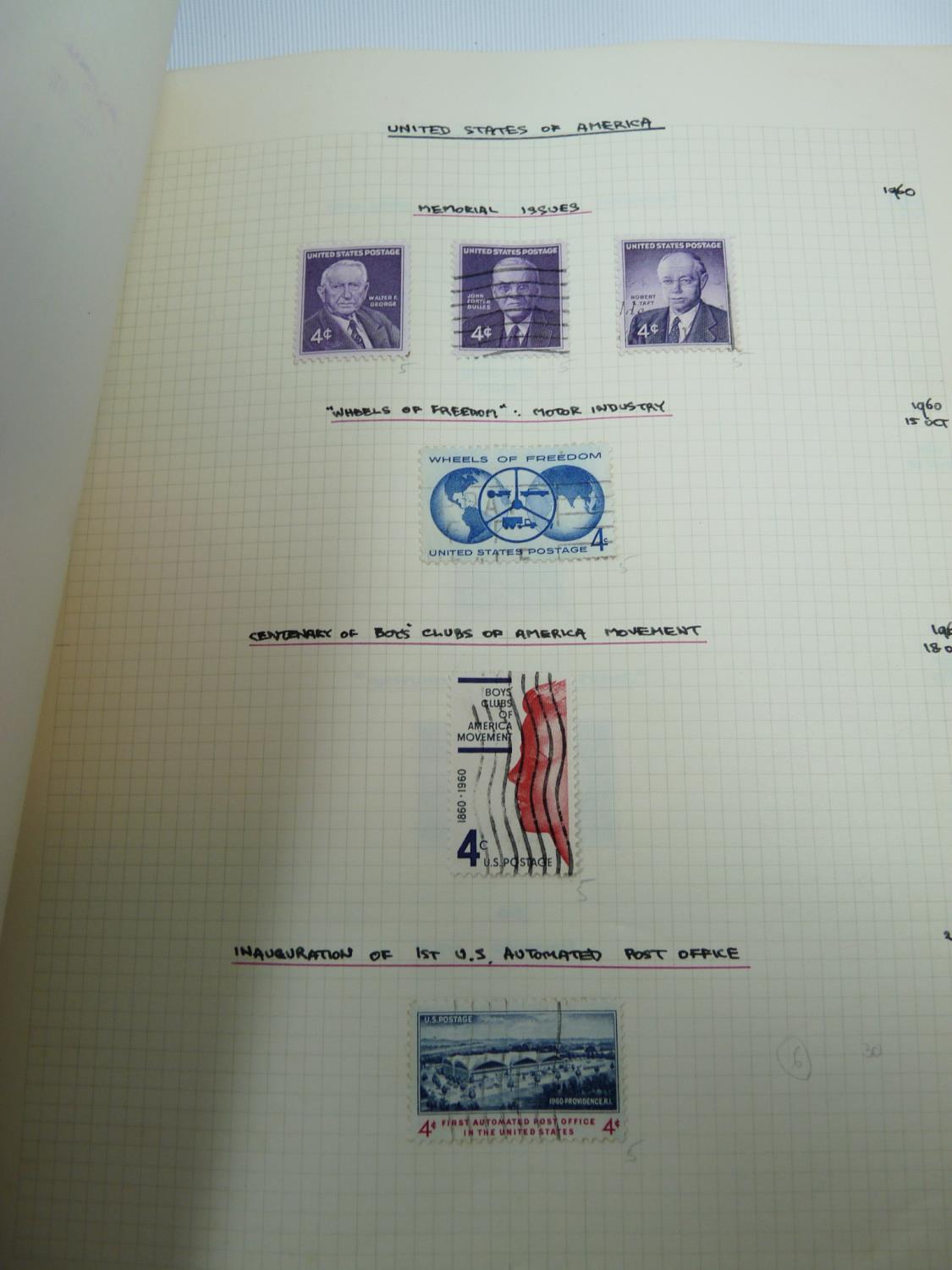 Large Album of United States of America Stamps 1874 onwards - Image 5 of 6