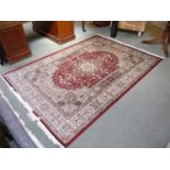 Large Red Keshan Carpet 2.30 x 1.60cm
