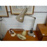 Conran Mac Lamp, Vintage Angle Poise Lamp and a Genie Phone