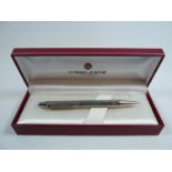 Caran d'Ache Silver Propelling Technical Pencil with machined detail AG 925