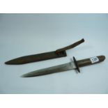 WW1 Austrian Trench Knife M1917 (acceptance stamp to top of scabbard)