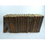 Set of 18thC Delle Commedie di Carlo Goldoni Leather bound books C.1761. Condition - some wear to