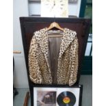 Vintage Leopard skin Jacket with lining