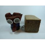 WWII Childs Mickey Mouse Gas Mask with original Cardboard box