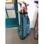 Collection of Ping Golf Clubs in Bag