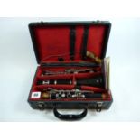 Boosey & Hawkes Model '77' Clarinet cased with accessories