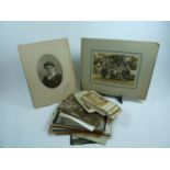 Collection of 19thC and Later Sepia photographs, mainly Portrait