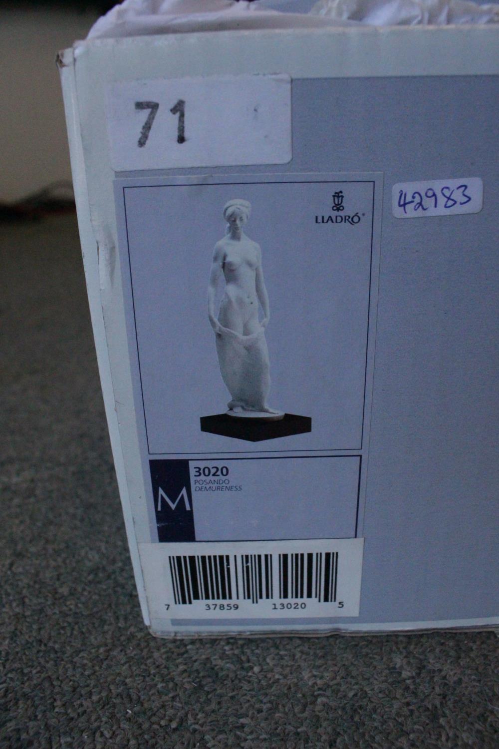 Lladro 'Demureness', Limited Edition 71 of 300, Sculptor: Fulgencio Garcia. Model 01013020, - Image 6 of 7