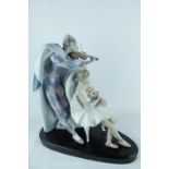 Lladro 'Jesters Serenade' figurine, Limited Edition 1456 of 3000, Sculptor: Antonio Ramos, Artist: