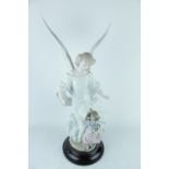 Lladro 'Guardian Angel', Limited Edition 1779 of 4000, Sculptor: Francisco Catalá, Artist: A.