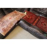 Red Carpet Saddle bag and a small rug