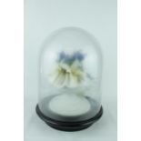 Lladro 'Romantic Vase', under glass dome. Limited Edition 44 of 300. Model 01011787, Introduced in