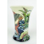 Moorcroft 'Derwent' pattern Vase Limited edition 51 of 200 by Phillip Gibson C.2004, printed and