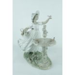 Lladro 'Spring Joy' figurine, Sculptor: Regino Torrijos. Model 01006106, Introduced in 1994. 27cm in