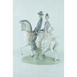 Lladro 'Andalucians Group', Glazed. Sculptor: Fulgencio Garcia. Model 01004647, Introduced in 1969