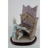Signed Lladro 'Young Bach', Limited Edition 1884 of 2500, Sculptor: Juan Coderch, Artist: Alfredo