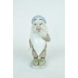 Lladro 'Sleepy', From The Disney Snow White and the Seven Dwarfs collection , Sculptor: Francisco