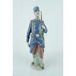 Lladro 'Spanish Soldier', Sculptor: Salvador Furió. Model 01005255, Introduced in 1984 and Retired