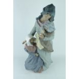 Signed Lladro Goyesca 'Ties That Bind', Limited Edition 195 of 250, Sculptor: Enrique Sanisidro.