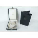 Boxed Rolls-Royce 1920s/30s hipflask with radiator cap nozzle along with period rolls Royce