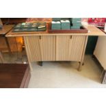 Stunning Ercol Silver Mist Sideboard with reed front