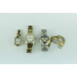 Collection of assorted Dress watches inc. Guess, Fossil and Veronese