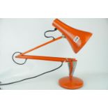 Herbert Terry & Sons Ltd Model 90 Orange Angle Poise Lamp C.1973