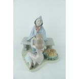 Signed Lladro 'Cinderella and Fairy Godmother', Limited Edition 1882 of 2500, Sculptor: Francisco